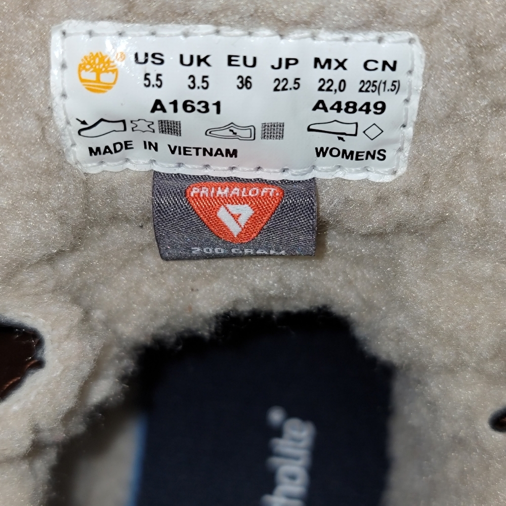 💕 💛NEW Timberland Women’s Mt. Hayes (Medium: Size 5.5) Brown Boots - Picture 10 of 11